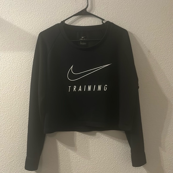 Nike Tops - Nike training part mesh crop top size XL